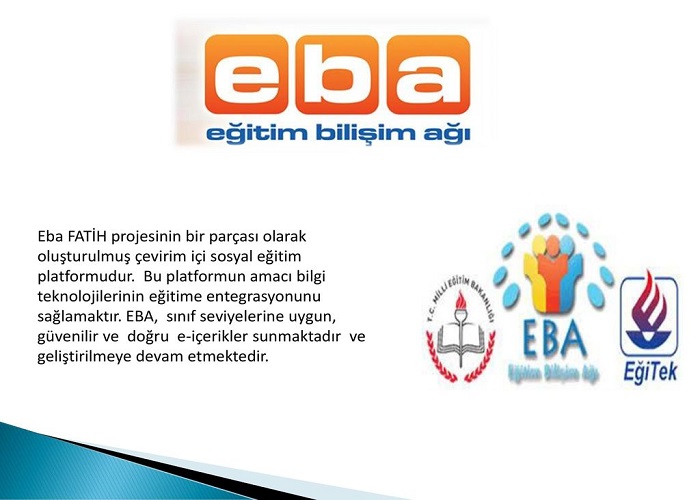 Erasmus+ SSS EBA (Eğitim Bilişim Ağı) 2019